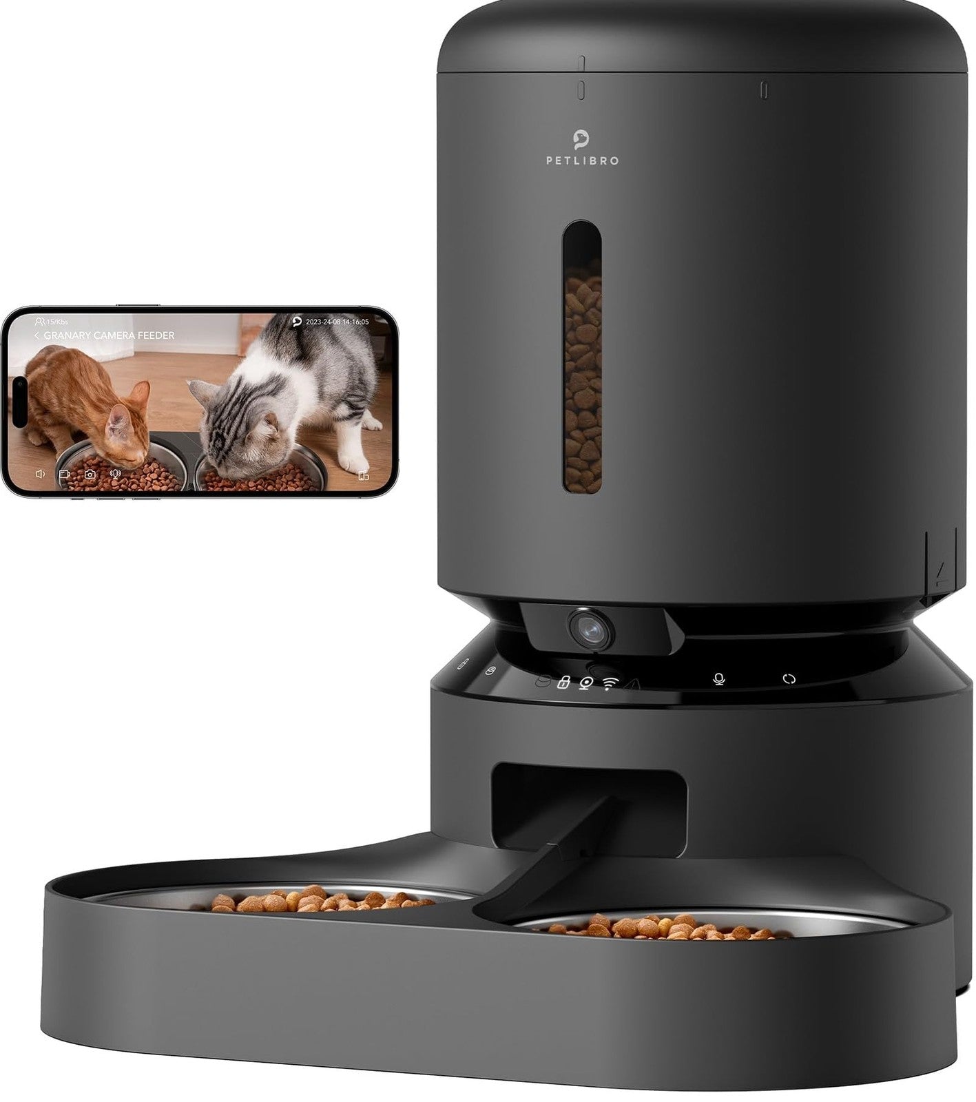 PETLIBRO Smart Automatic pet Feeder with Camera APP Control.