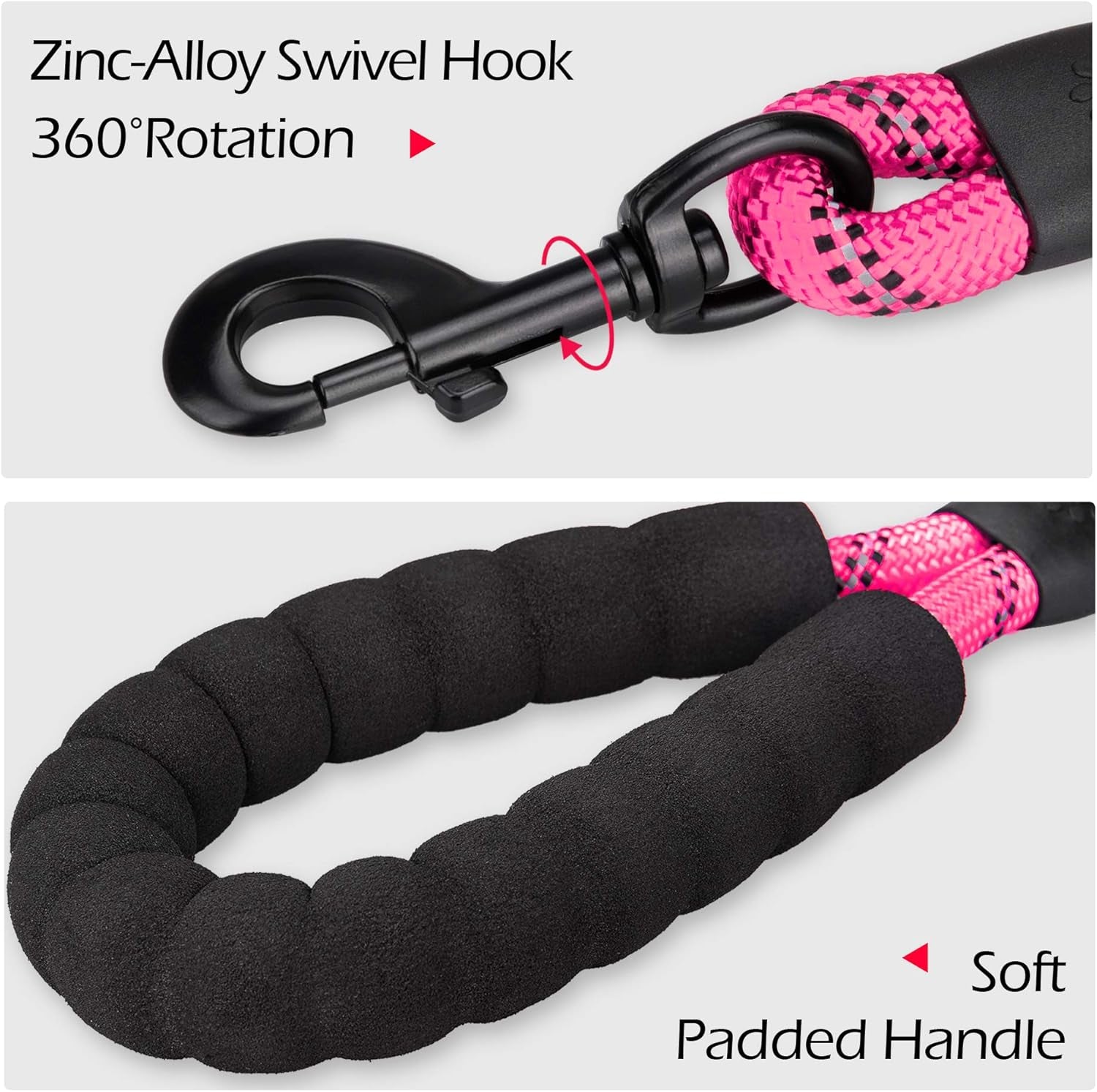 Dog Harness and Leash Combo, Escape Proof,  5 Feet Leash, Reflective Adjustable.