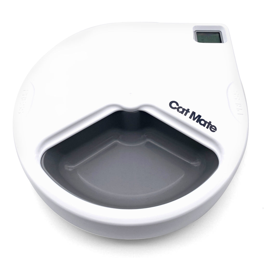 Cat Mate C300 Automatic Pet Feeder with Digital Timer and Ice Pack - for Cats and Small Dogs