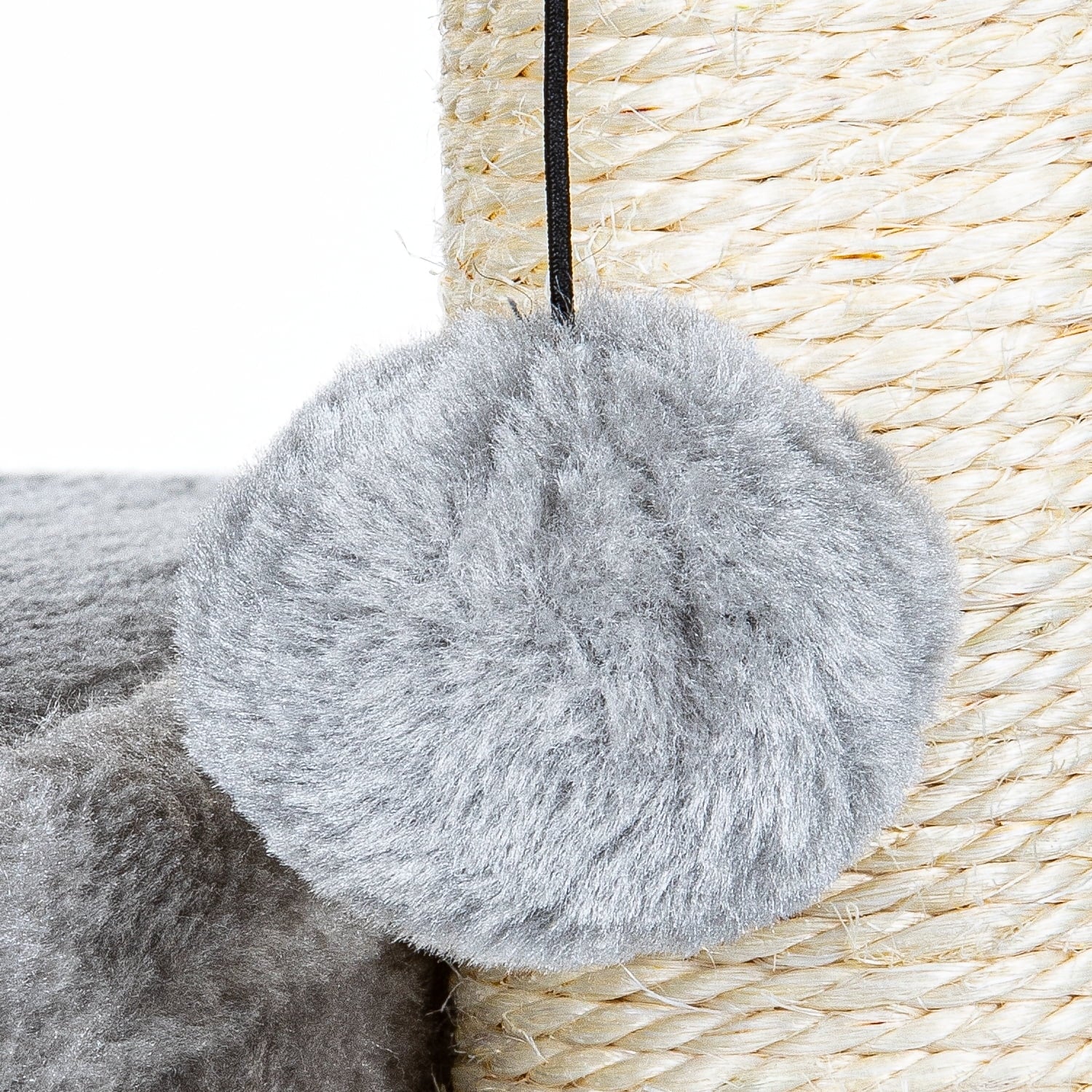 Pefilos 29" Cat Tree Tower for Indoor Cats Cat Condo with Sisal Scratching Posts, Plush Perch, Cat Bed Furniture, Gray