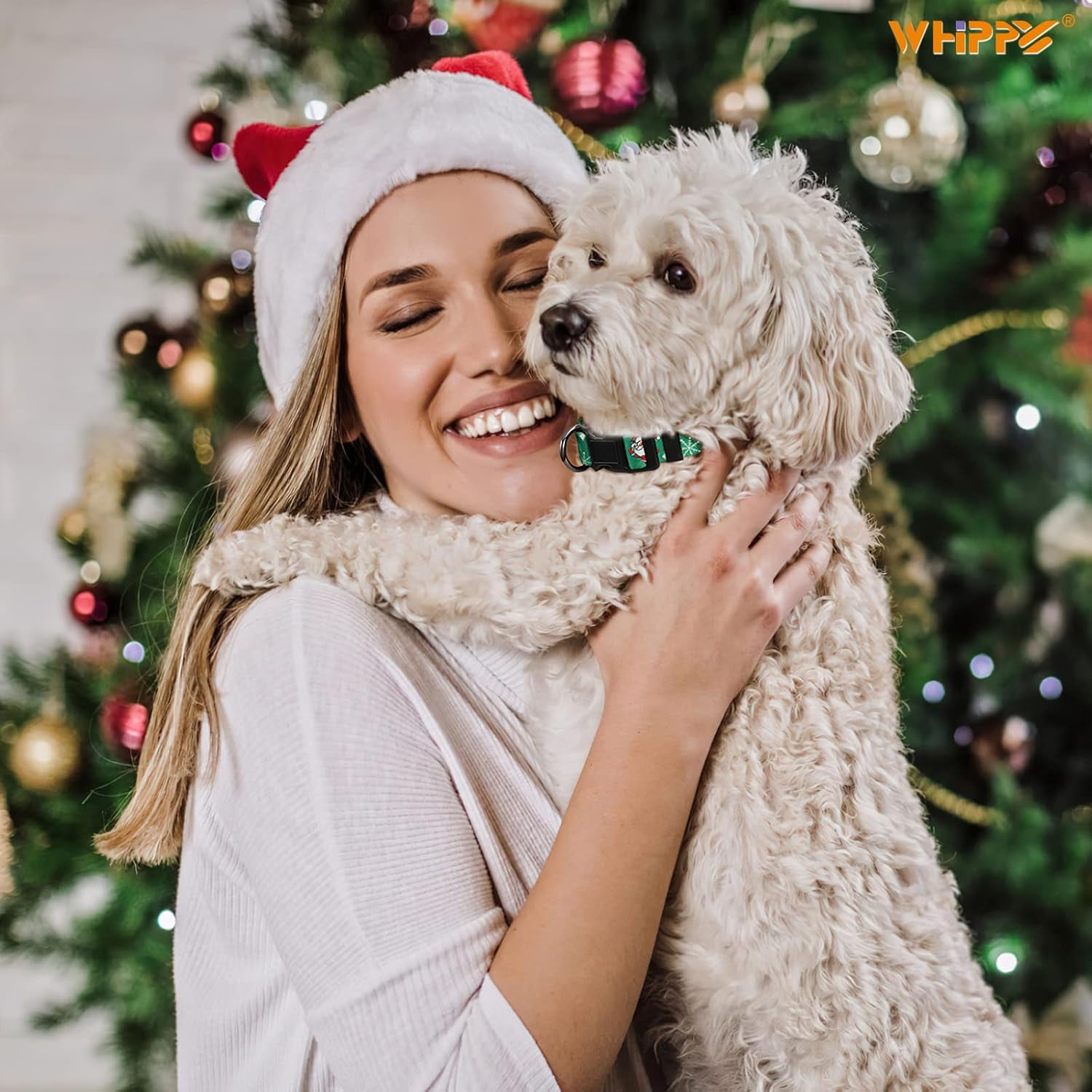 WHIPPY - Christmas Dog Collar
