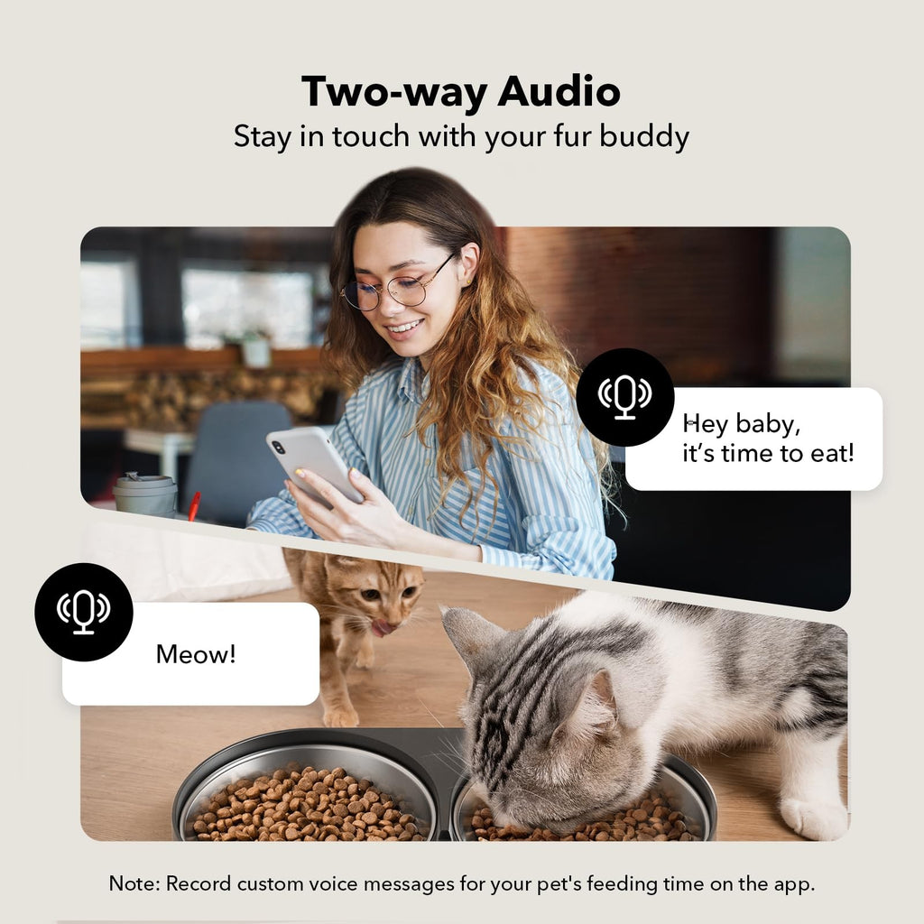 PETLIBRO Smart Automatic pet Feeder with Camera APP Control.