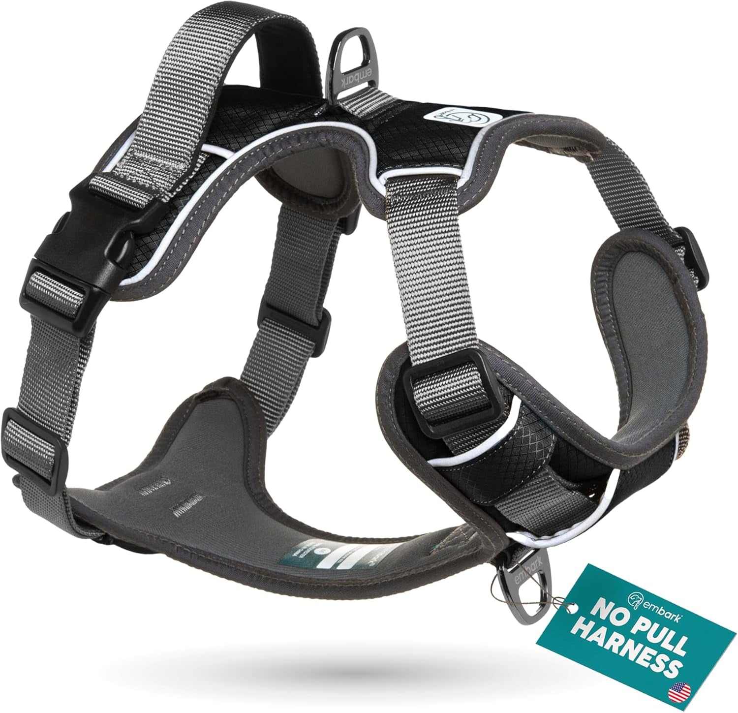 Embark -  Dog Harness, Reflective Trim