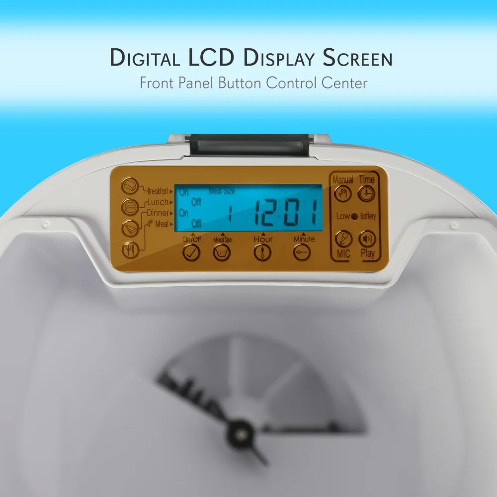 SereneLife SLAPF30 - Smart Automatic Cat & Dog Food Dispenser